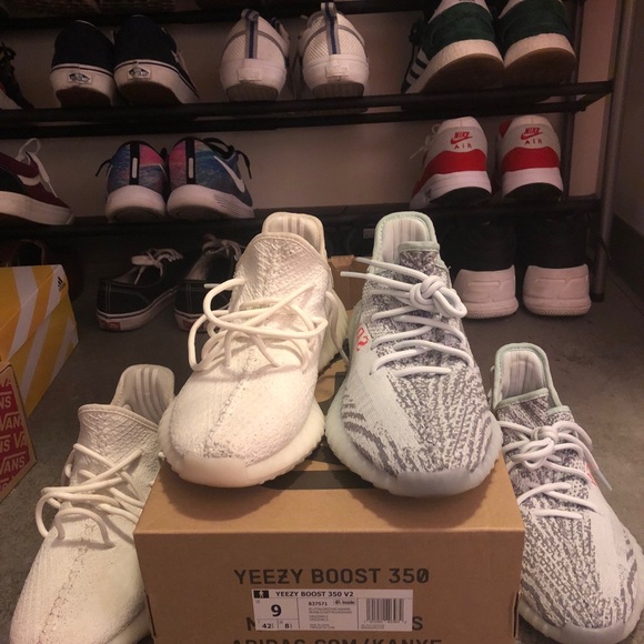 Yeezy boost “blue tint” & “ cremes”